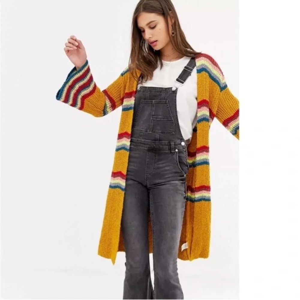 Free People Winding road Cardigan Size L